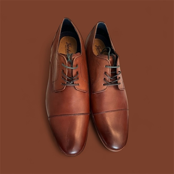Florsheim Tan Leather Men\'s Derbys